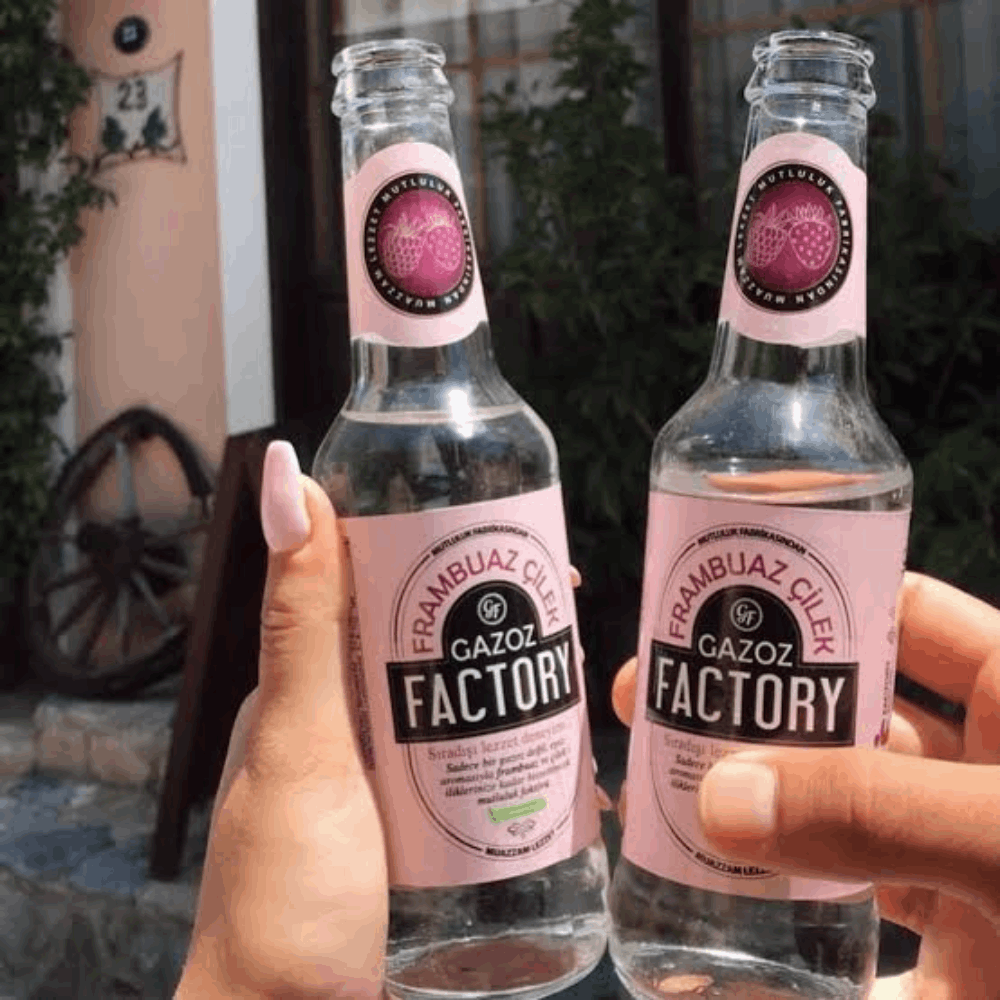 FRAMBUAZ ÇİLEK FACTORY GAZOZU