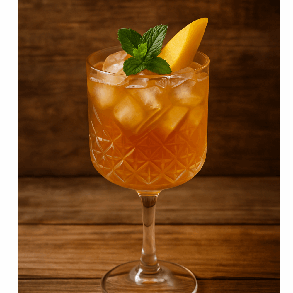 Ev yapımı ıce tea mango 